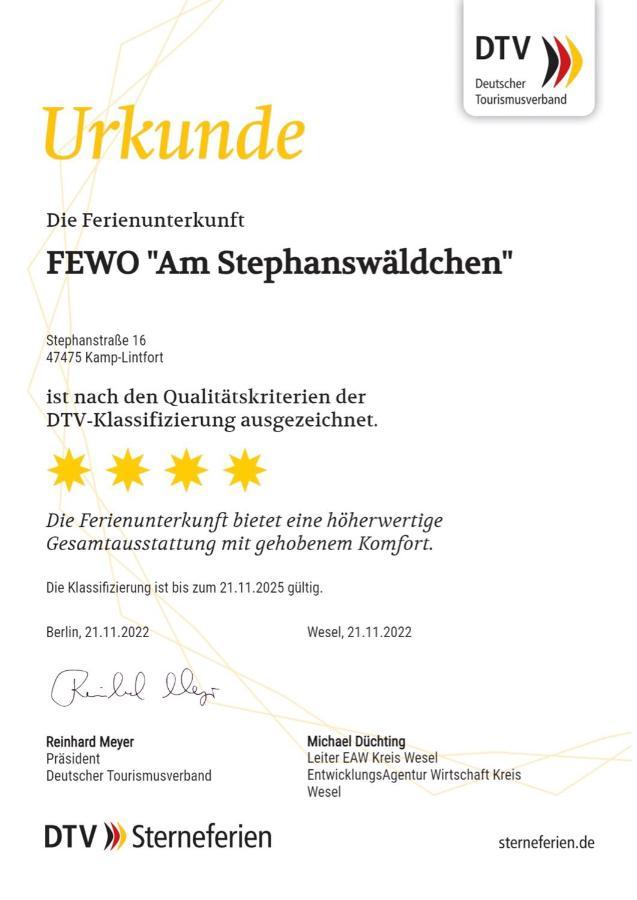 Am Stephanswaeldchen Камп-Линтфорт Екстериор снимка